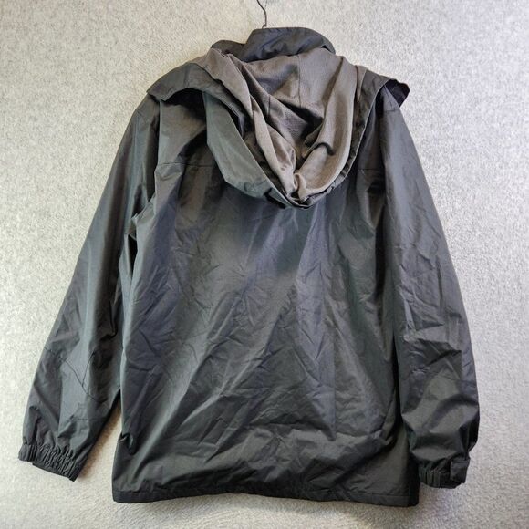 Tezo Ski Jacket Mens M Black Focus On Waterproof Windproof Durable Breathable - Picture 8 of 16